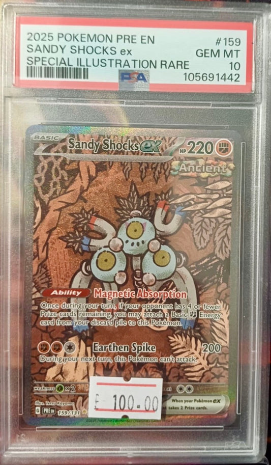 SANDY SHOCKS EX #159 - PSA 10