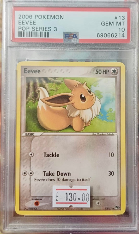 EEVEE POP SERIES 3 #13 - PSA 10