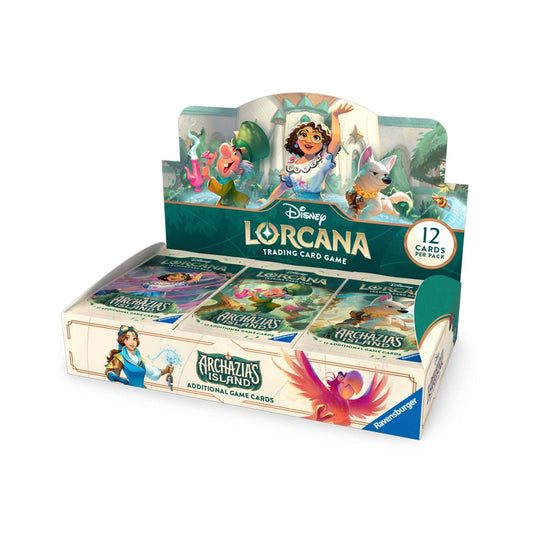 Disney Lorcana Trading Card Game - Booster Pack Display (24pc) - Set 7 - Archazia's Island