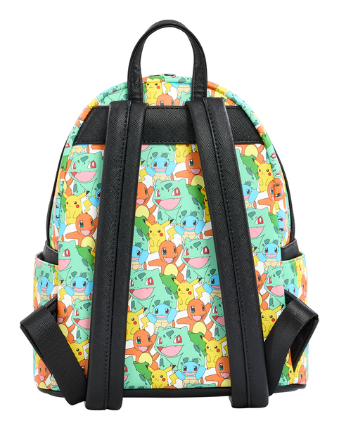 Loungefly - Pokemon Pikachu and Starters Mini Backpack