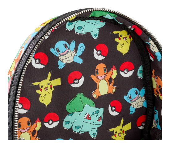 Loungefly - Pokemon Pikachu and Starters Mini Backpack