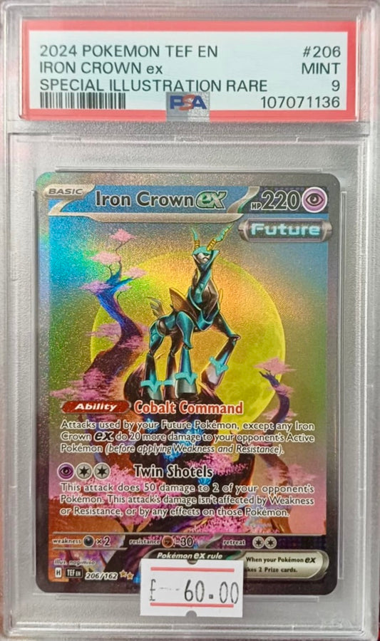 IRON CROWN EX #206 - PSA 9