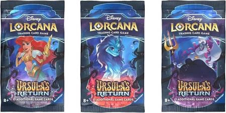 Disney Lorcana Trading Card Game - Booster Pack Display (24pcs) - Set 4 Ursula's Return