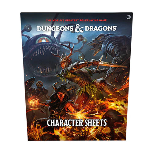 Dungeons & Dragons: Character Sheets 2024