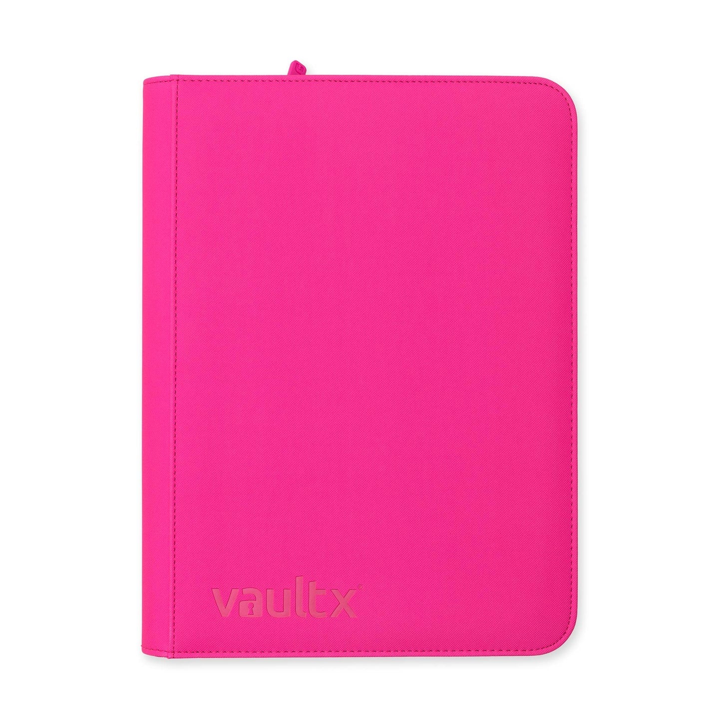 Zip Binder Neon Pink - 9 Pocket