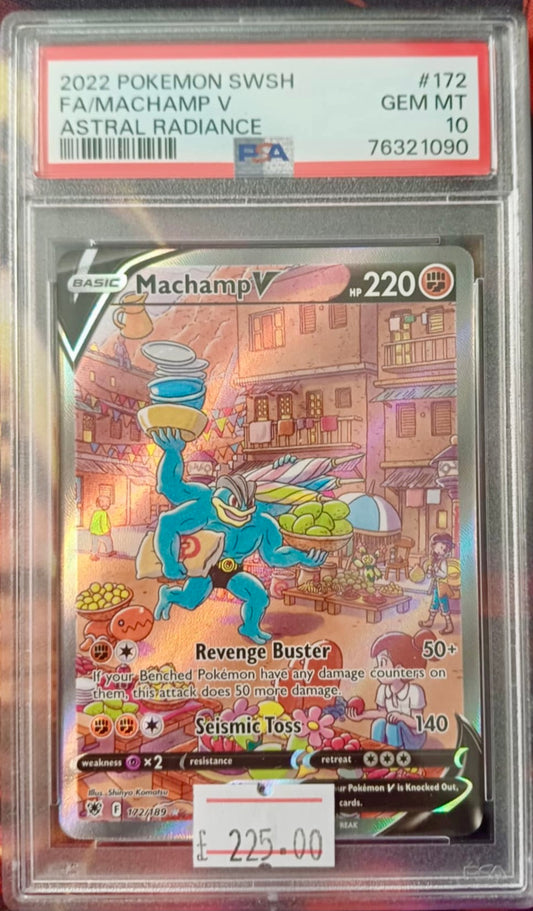 MACHAMP V #172 - PSA 10