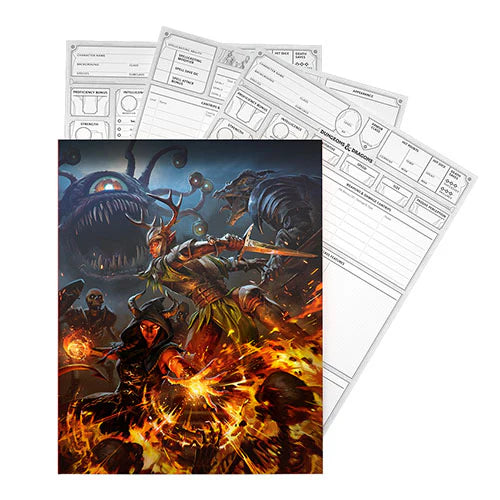 Dungeons & Dragons: Character Sheets 2024