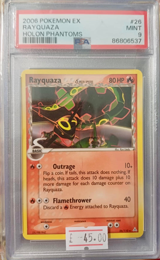 RAYQUAZA #26 - PSA 9