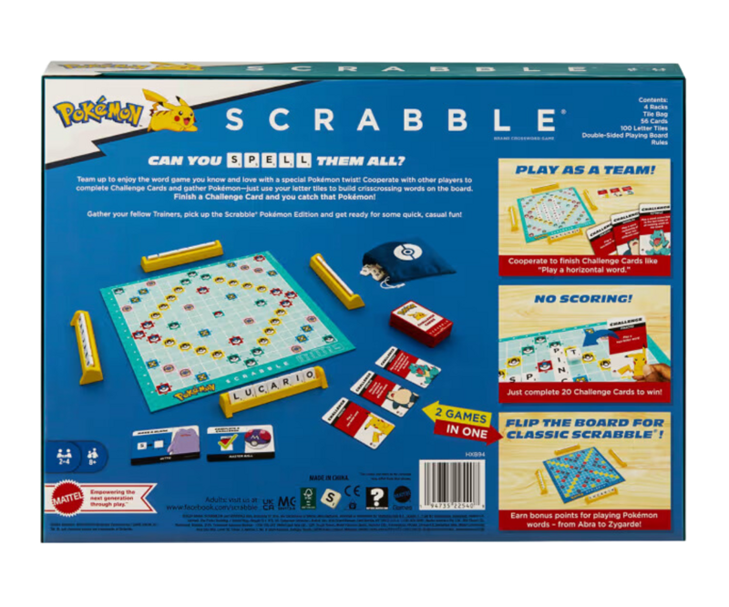 Scrabble Pokemon