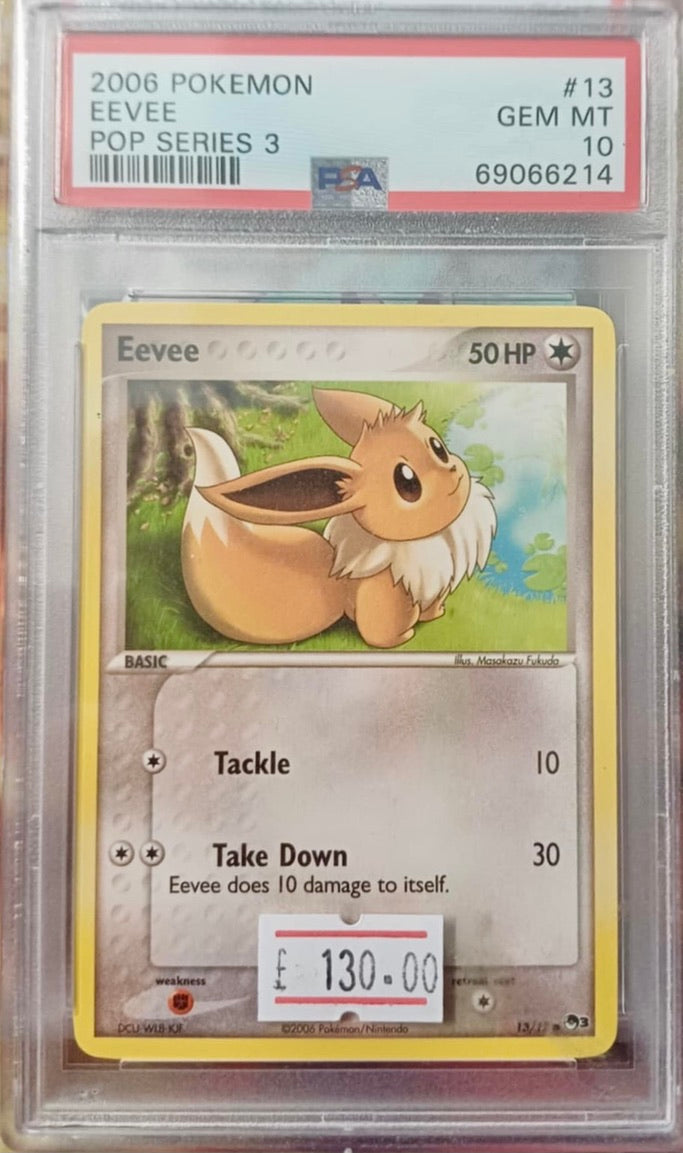 EEVEE POP SERIES 3 #13 - PSA 10