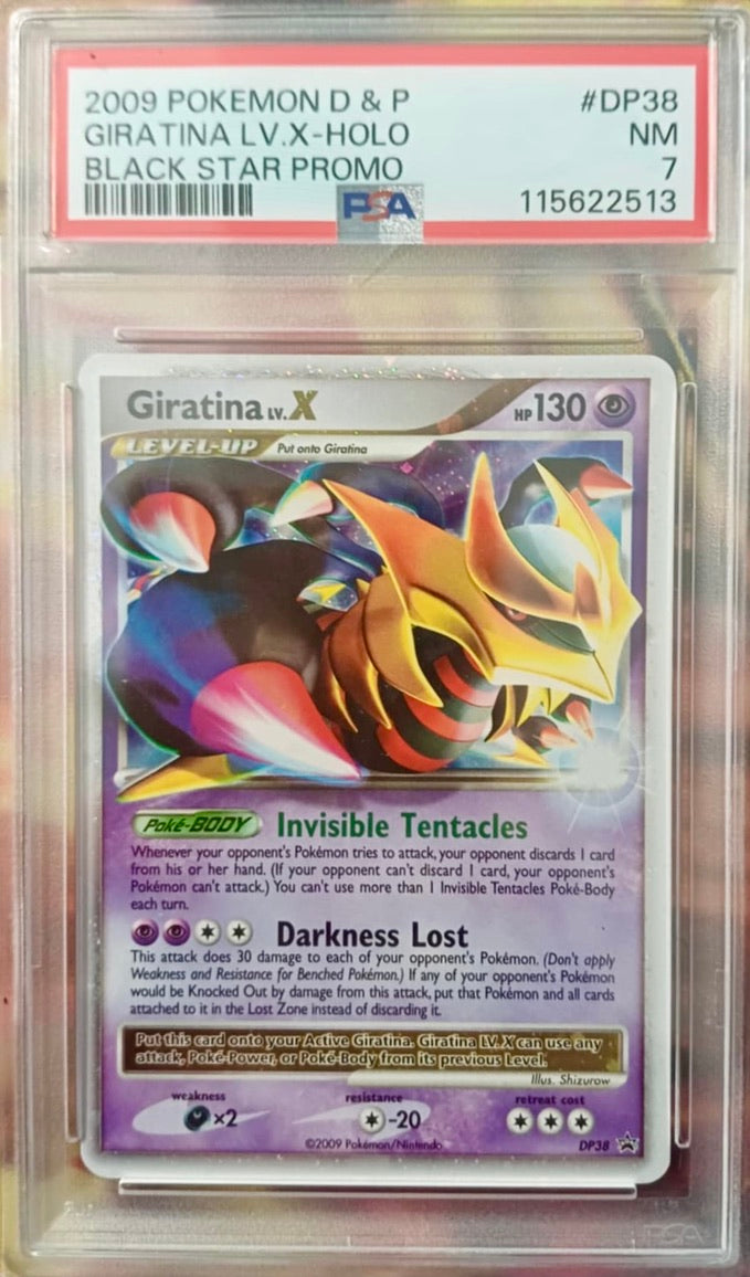 GIRATINA LV.X #DP38 - PSA 7