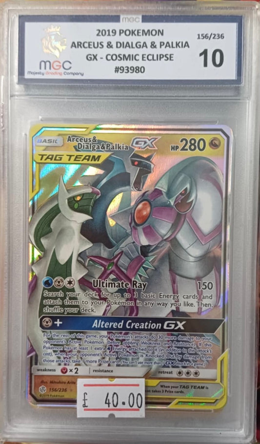ARCEUS & DIALGA & PALKIA GX - MGC 10