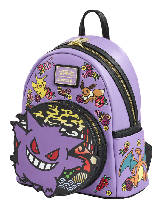 Loungefly - Pokemon Embroided Wagara Mini Backpack
