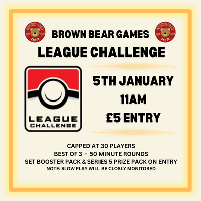 LEAGUE CHALLENGE - JANUARY