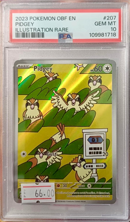 PIDGEY #207 - PSA 10