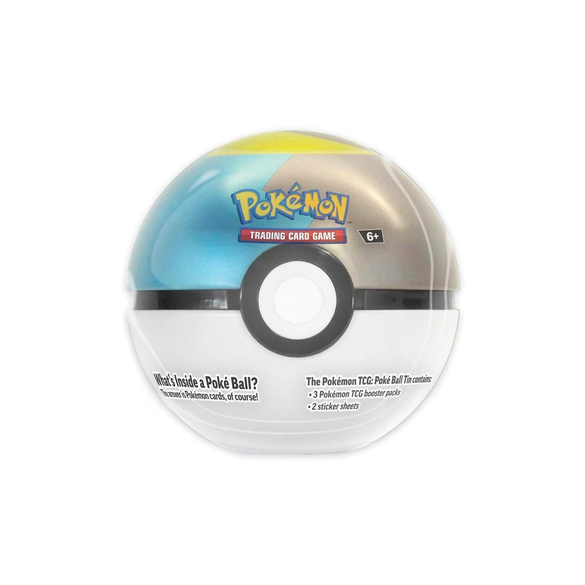 Pokeball Tin - 3 Booster Packs