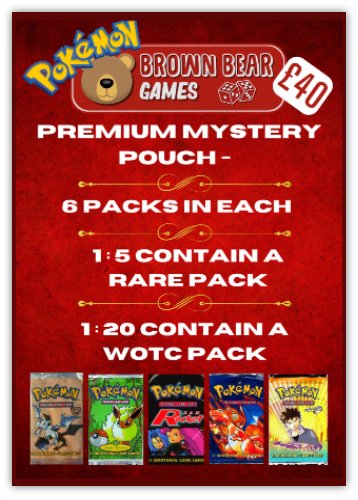 Brown Bear Games Premium Mystery Pouch