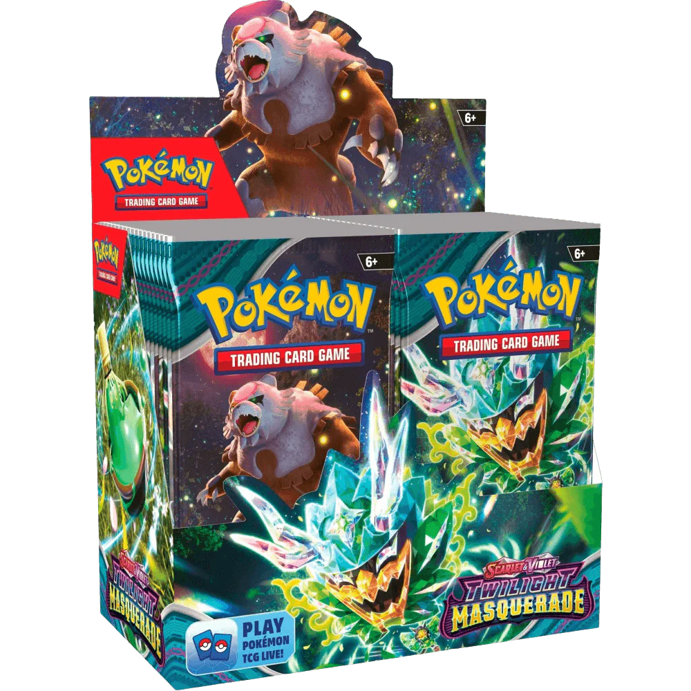 Pokemon TCG - Scarlet & Violet - Twilight Masquerade - Booster Box (36 Packs)